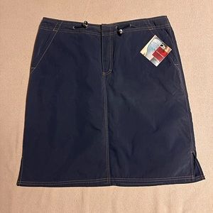 Women’s Gloria Vanderbilt Drawcord Skirt; size 12; brand new, never worn